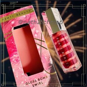 Fenty Beauty GLOSS BOMB SWIRL TWISTED LIP LUMINIZER Fussy Flex NIB